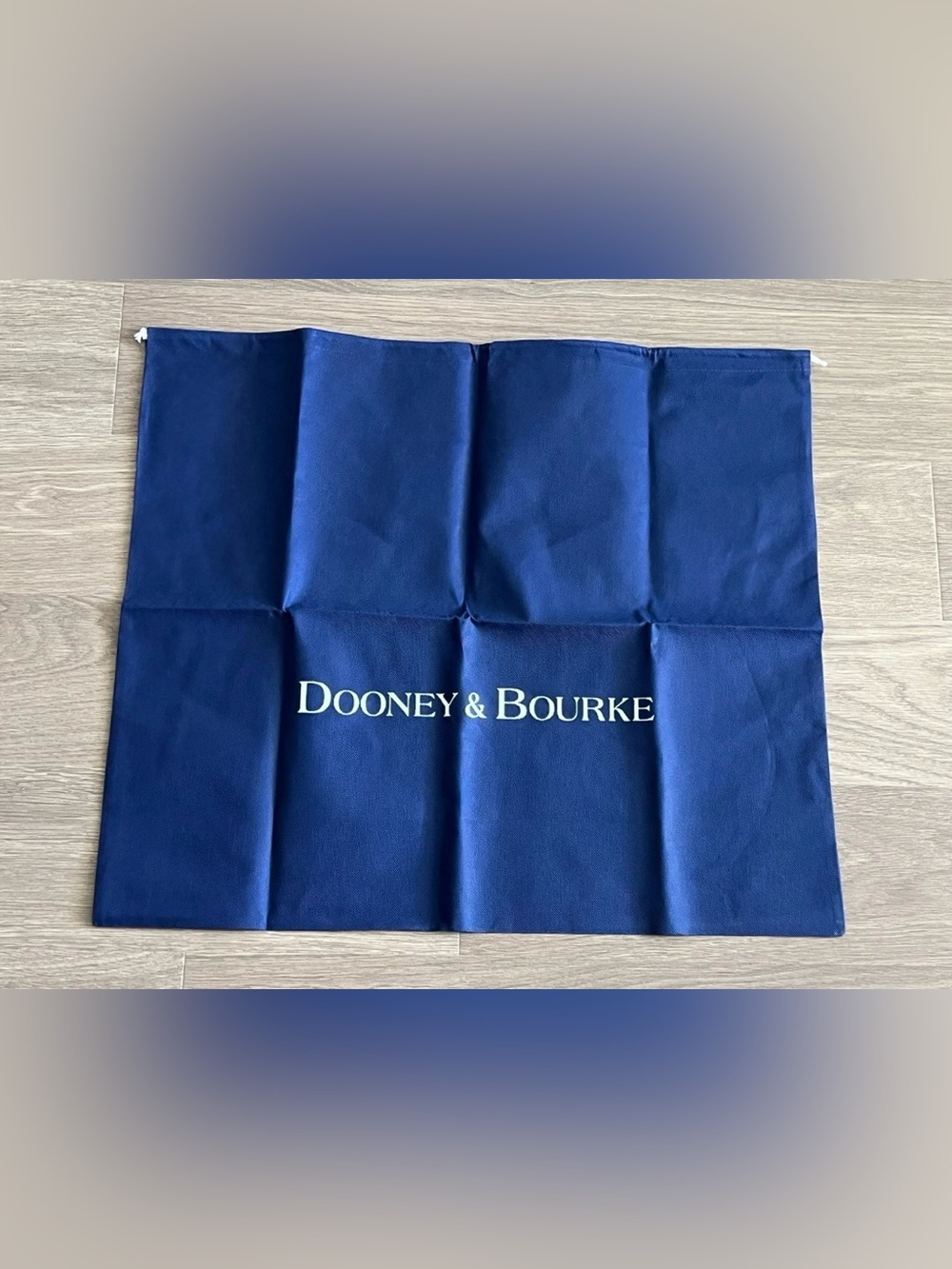 DOONEY & BOURKE Blue Drawstring Dust Cover Bag 25.5" x 21.5" Protective X-Large
